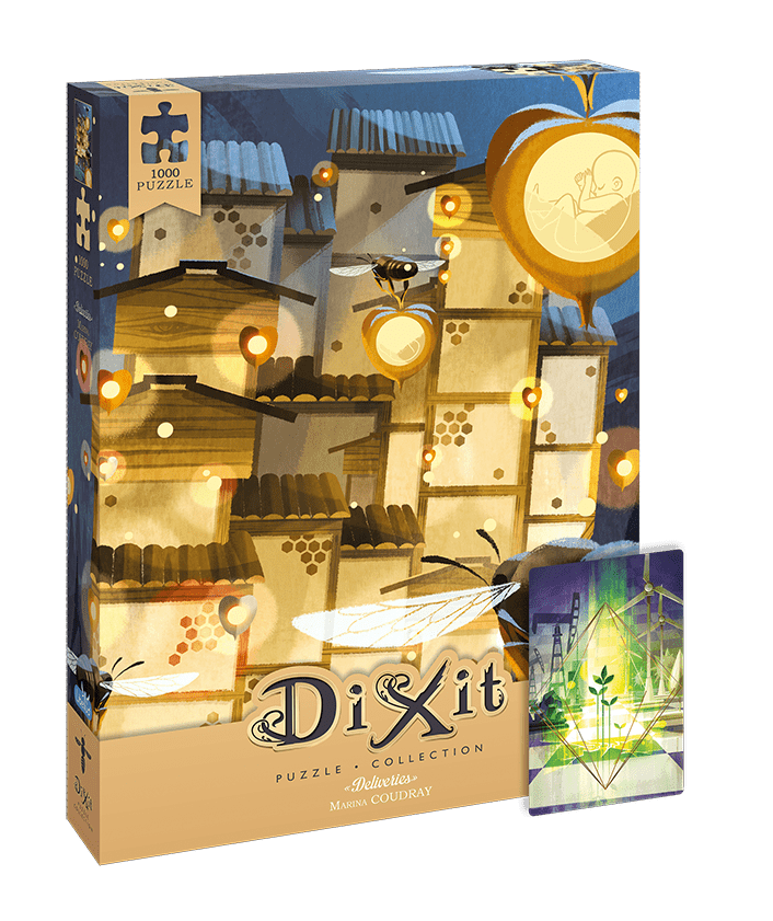 Dixit Puzzle Collection - Anyaméhek Libellud 1000 darabos kirakó puzzle (LIBDIXPUZ1005) - puzzlegarden