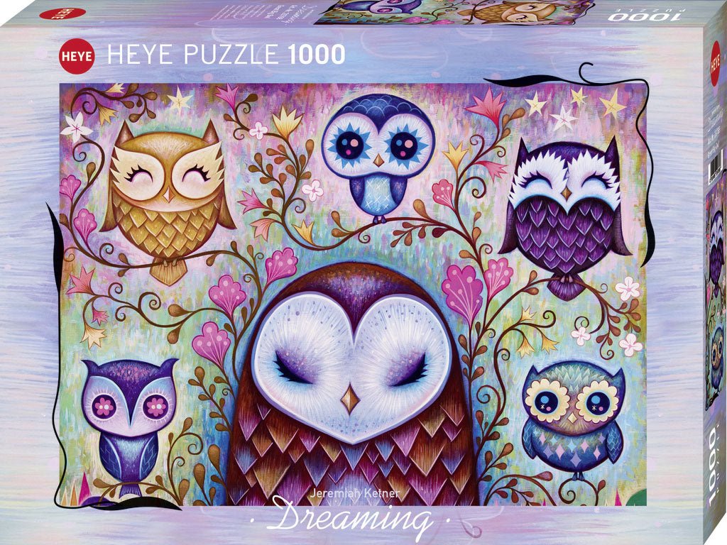 Dreaming - Nagy bagoly álma HEYE 1000 darabos kirakó puzzle (HE - 29768 4001689297688) - puzzlegarden