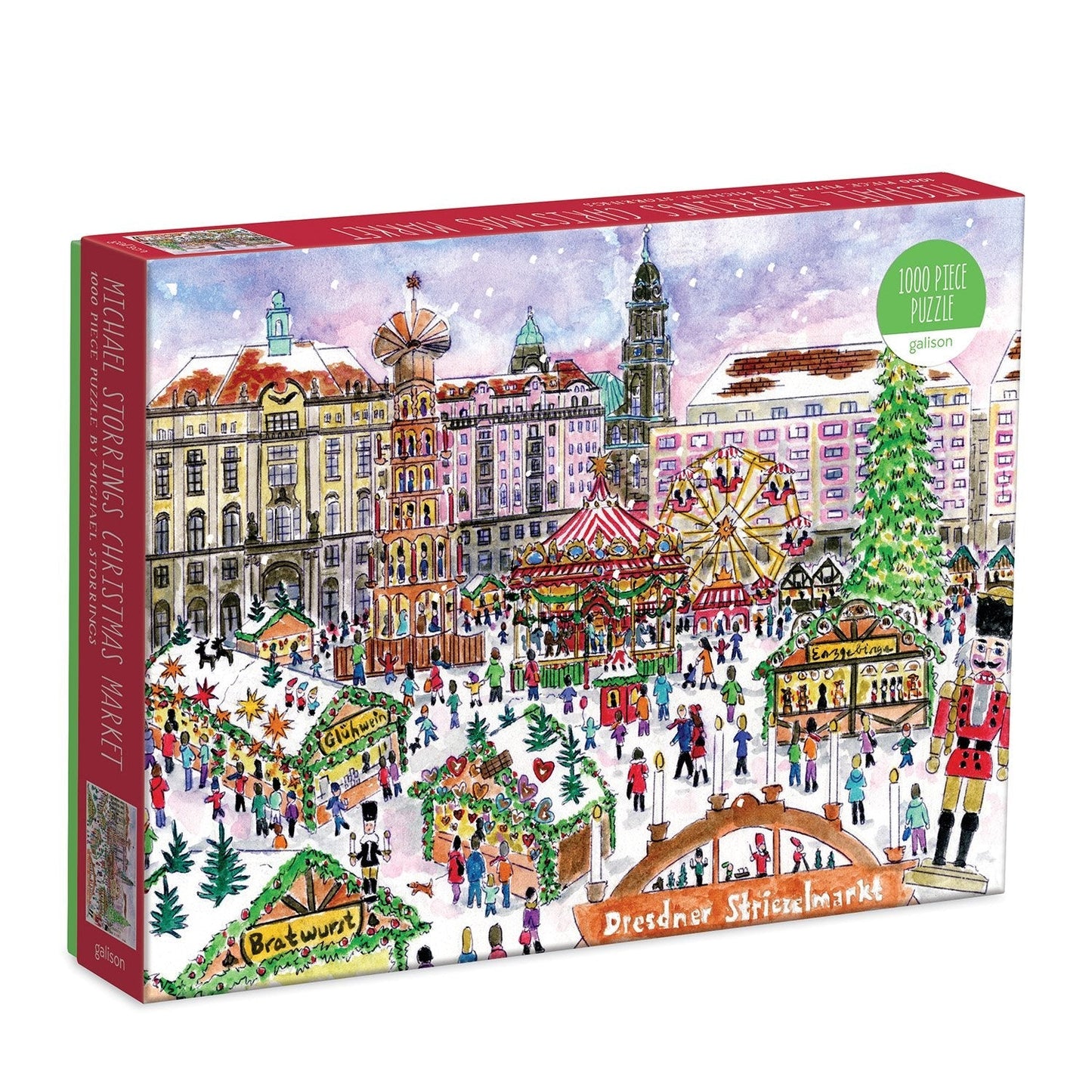 Drezdai karácsonyi vásár Galison 1000 darabos kirakó puzzle (GA - 9780735366763) - puzzlegarden