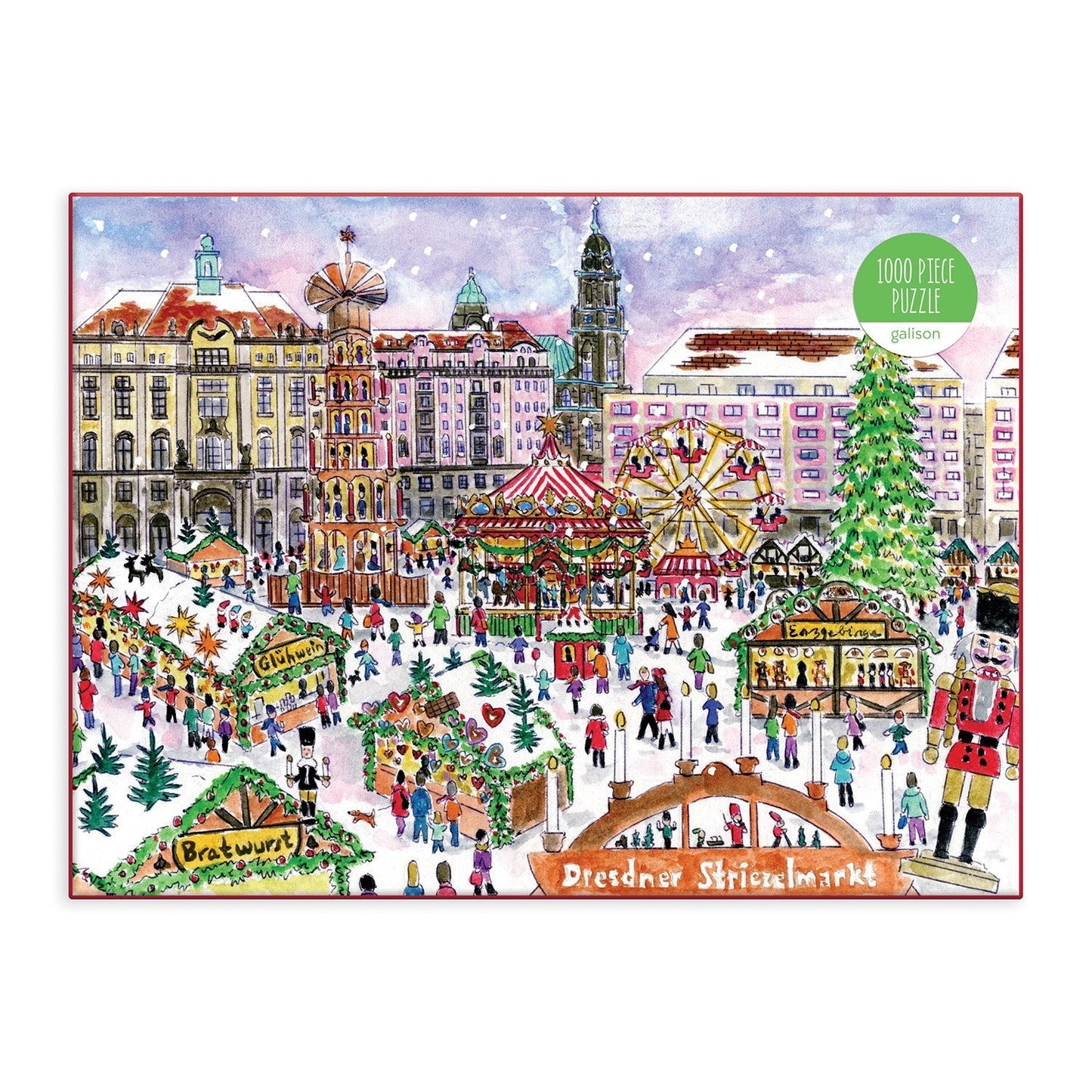 Drezdai karácsonyi vásár Galison 1000 darabos kirakó puzzle (GA - 9780735366763) - puzzlegarden