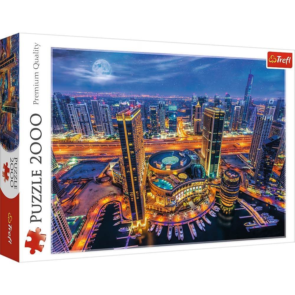 Dubai fényei Trefl 2000 darabos kirakó puzzle (TR-27094) - puzzlegarden