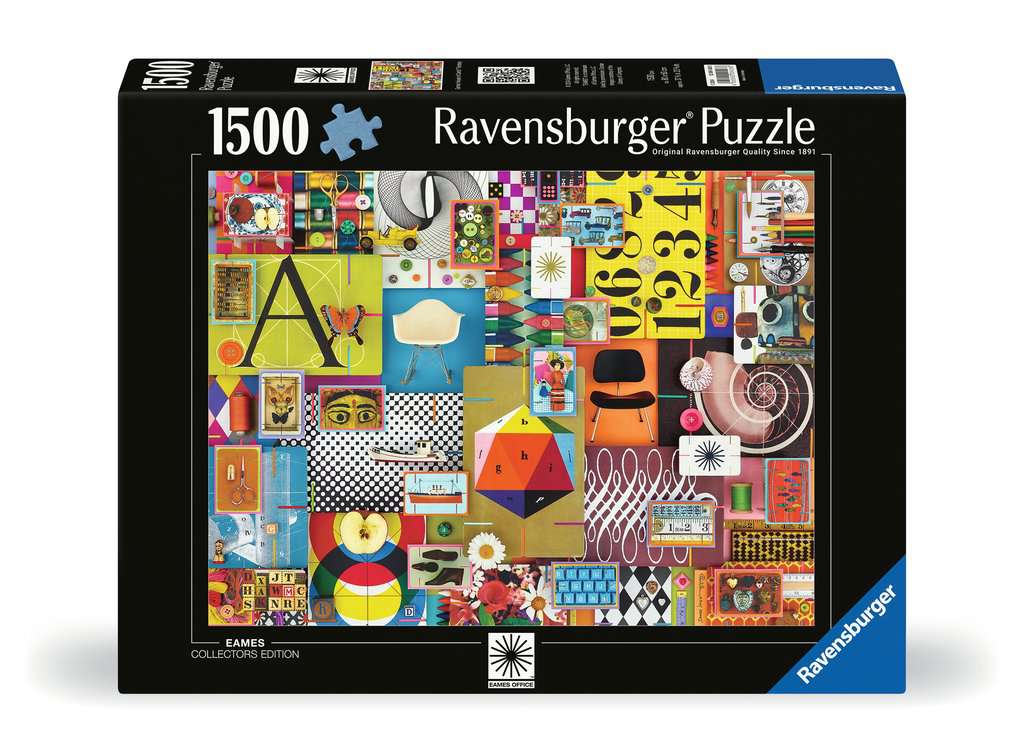Eames - House of Cards Ravensburger 1500 darabos kirakó puzzle (RA - 12000428) - puzzlegarden