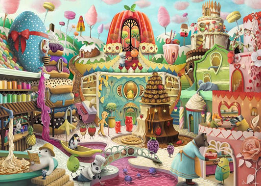 Édesség Utca Ravensburger 1000 darabos kirakó puzzle (RA - 12001195) - puzzlegarden