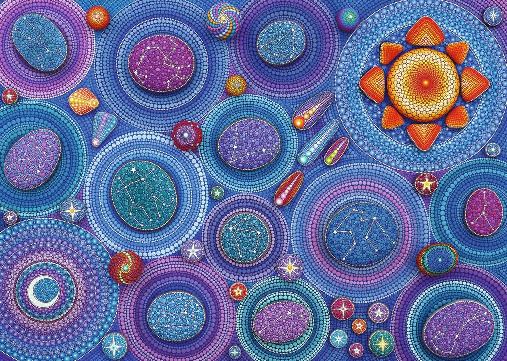 Égi Csillagképek Ravensburger 1000 darabos kirakó puzzle (RA - 12001194) - puzzlegarden