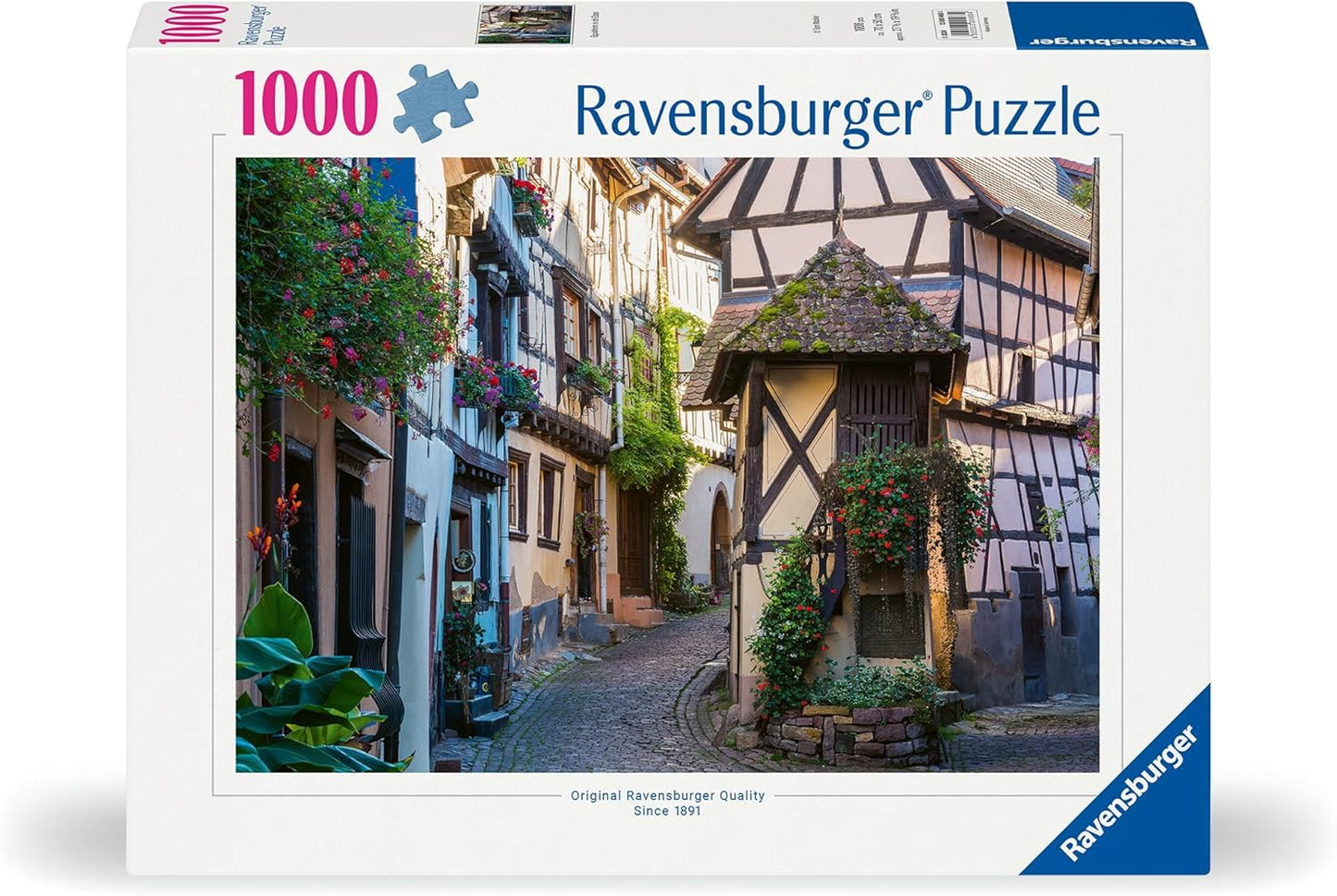 Eguisheim, Elzász, Franciaország Ravensburger 1000 darabos kirakó puzzle (RA-12000468) - puzzlegarden