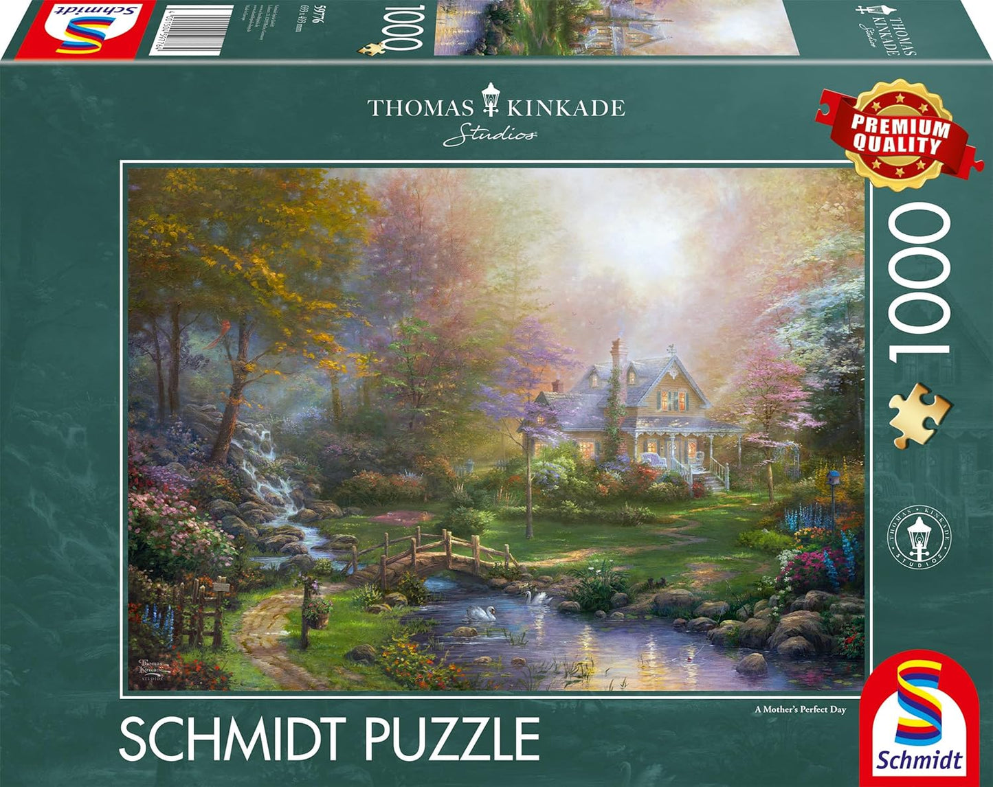 Egy anya tökéletes napja Schmidt Spiele 1000 darabos kirakó puzzle (SCH - 59776 4001504597764) - puzzlegarden
