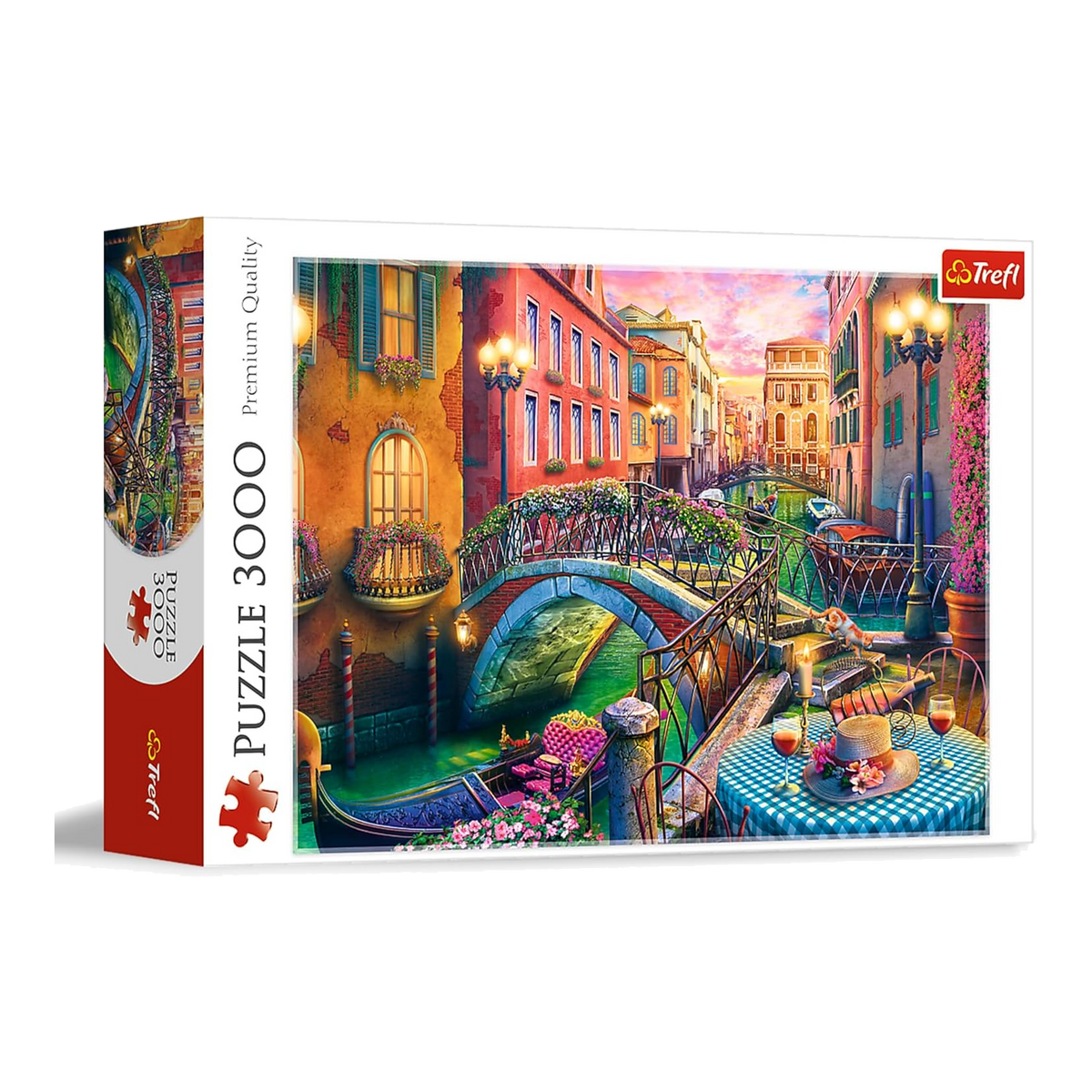 Egy este Velencében Trefl 3000 darabos kirakó puzzle (TR-33080) - puzzlegarden