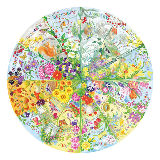 Egy év a kertben Gibsons 500 darabos kirakó puzzle (G - G3705) - puzzlegarden