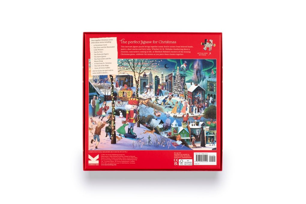 Egy könyvmoly karácsonya Laurence King 1000 darabos kirakó puzzle (LK - 9781399625500) - puzzlegarden