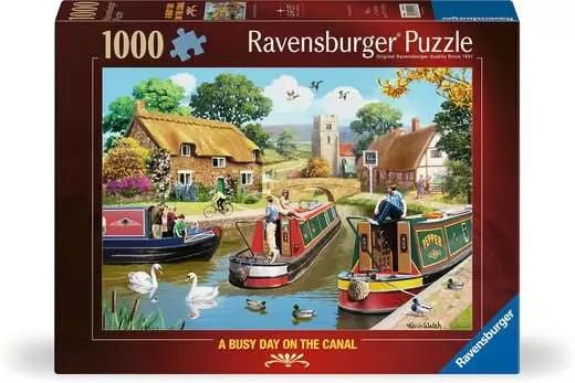 Egy nap a csatornán Ravensburger 1000 darabos kirakó puzzle (RA - 12001521) - puzzlegarden