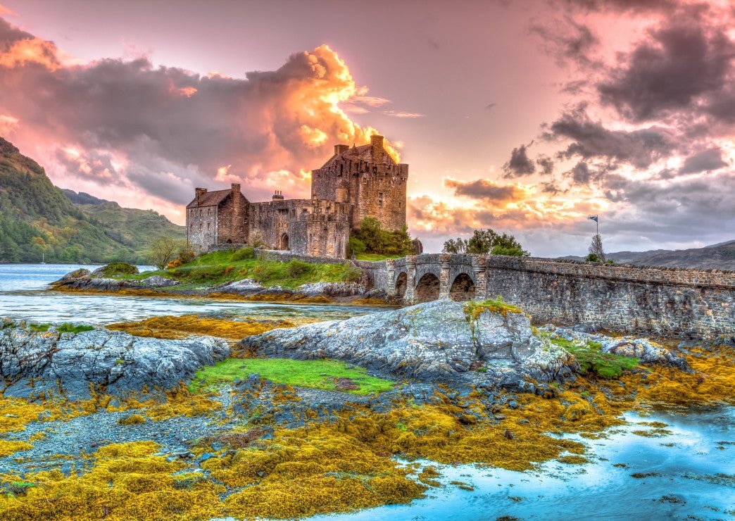 Eilean Donan kastély, Skócia Bluebird 3000 darabos kirakó puzzle (BB - 70049) - puzzlegarden