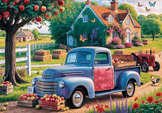 EJPC 2025 - A farmer autója Trefl 500 darabos kirakó puzzle (TR - 37612) - puzzlegarden