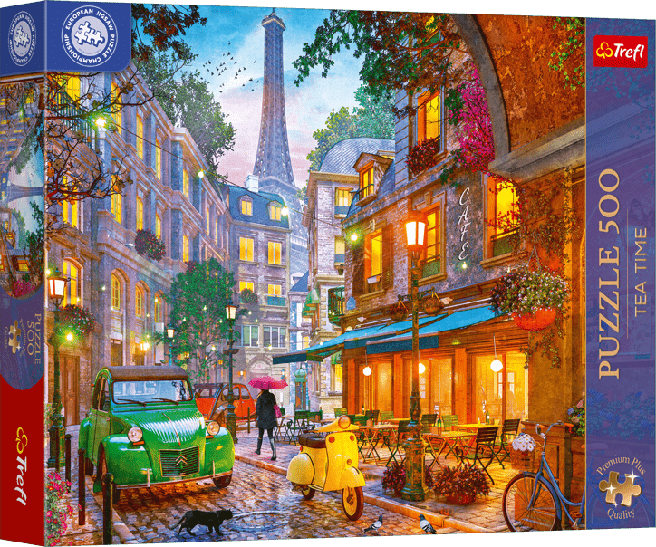 EJPC 2025 - Kávézó Párizsban Trefl 500 darabos kirakó puzzle (TR - 37614) - puzzlegarden