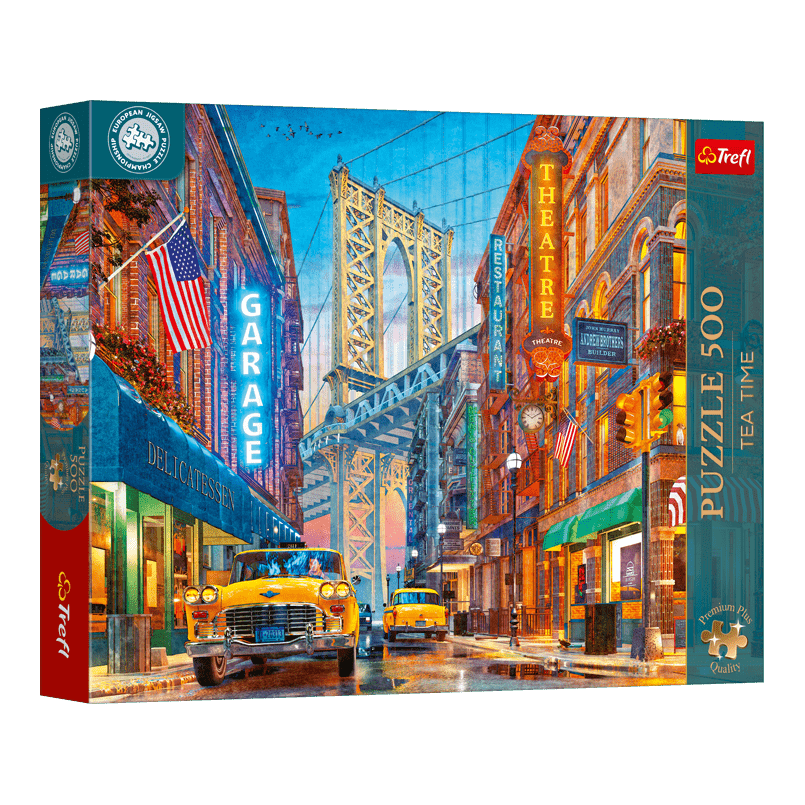 EJPC 2025 - Kilátás a Manhattan hídra Trefl 500 darabos kirakó puzzle (TR-37613) - puzzlegarden