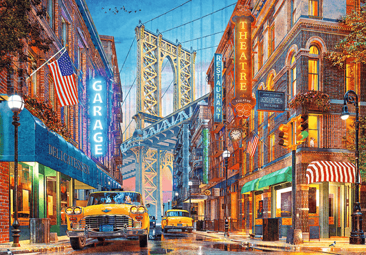 EJPC 2025 - Kilátás a Manhattan hídra Trefl 500 darabos kirakó puzzle (TR - 37613) - puzzlegarden