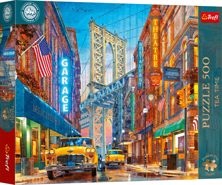 EJPC 2025 - Kilátás a Manhattan hídra Trefl 500 darabos kirakó puzzle (TR - 37613) - puzzlegarden