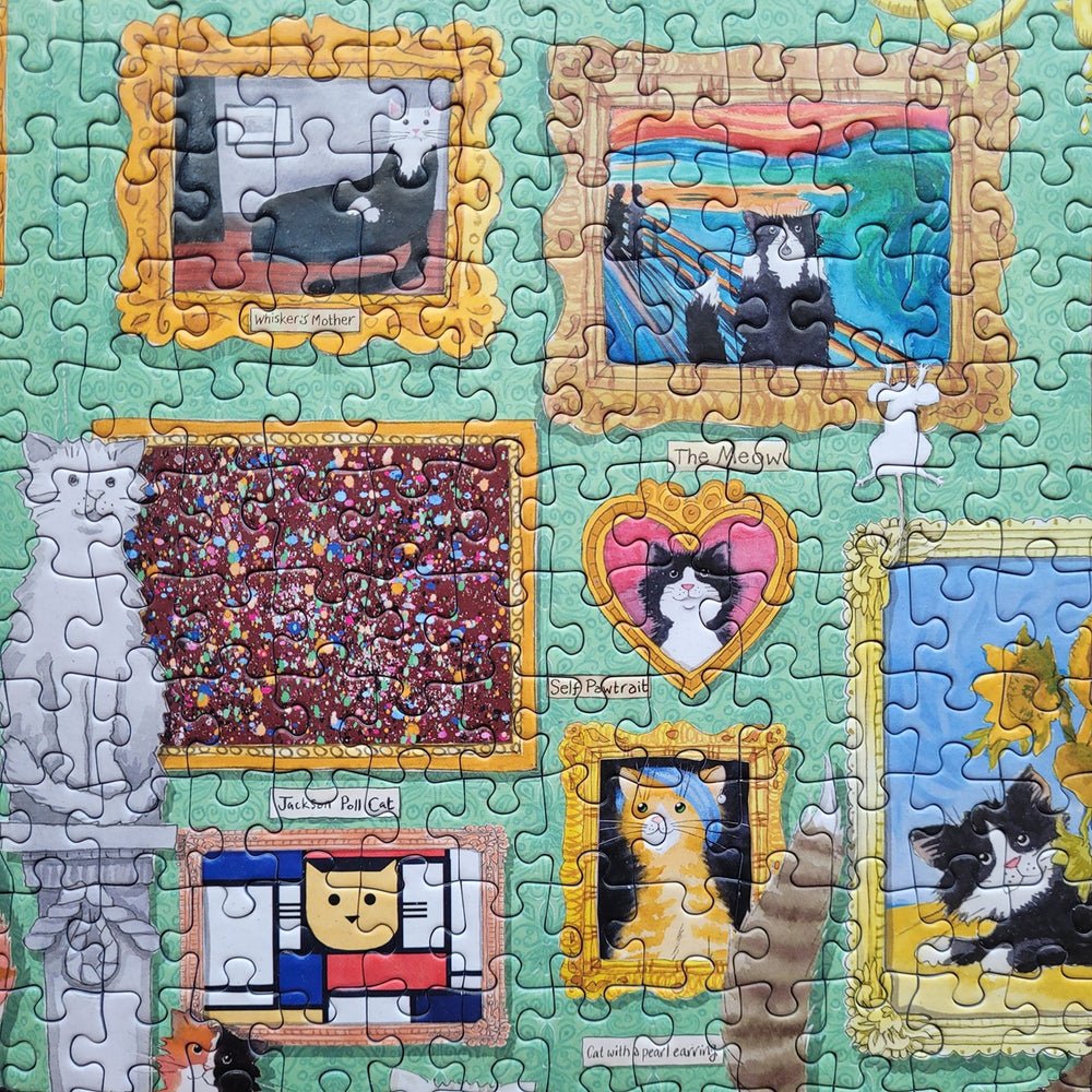 Éjszaka a Macskamúzeumban Gibsons 1000 darabos kirakó puzzle (G - G6402) - puzzlegarden