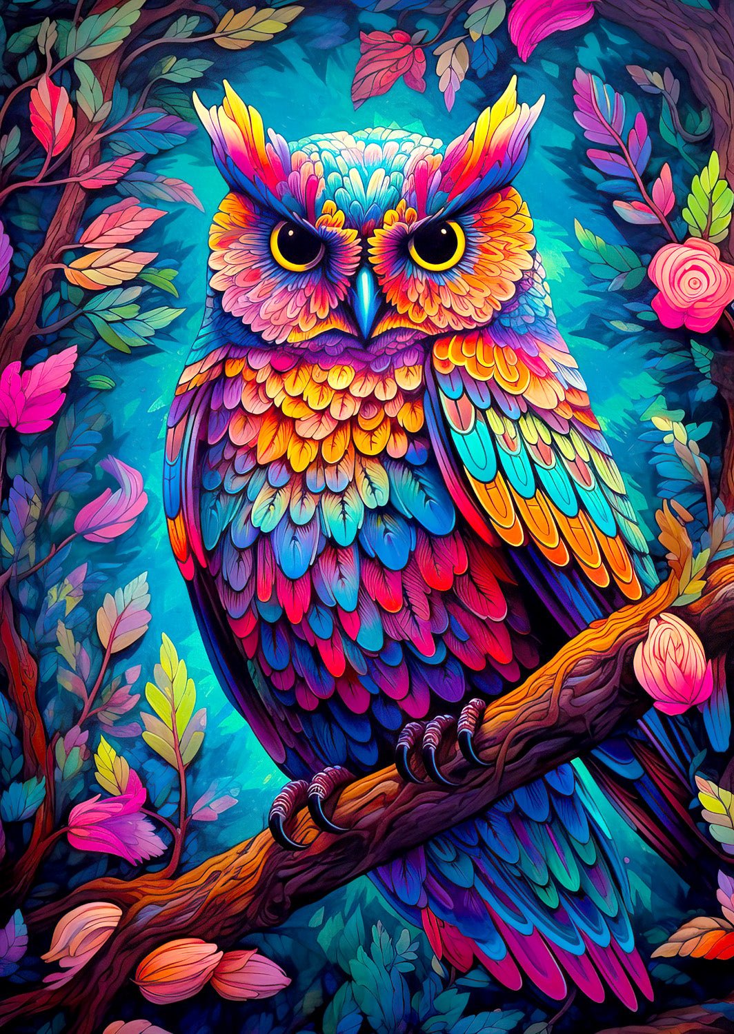 Elbűvölő Bagoly Enjoy 1000 darabos kirakó puzzle (EN - 2224) - puzzlegarden