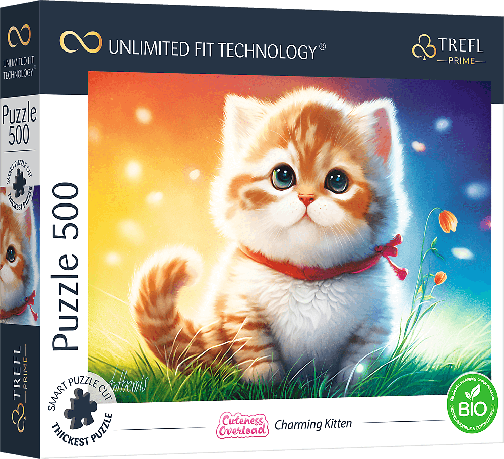 Elbűvölő Kiscica Trefl Prime 500 darabos kirakó puzzle (TR - 37463) - puzzlegarden