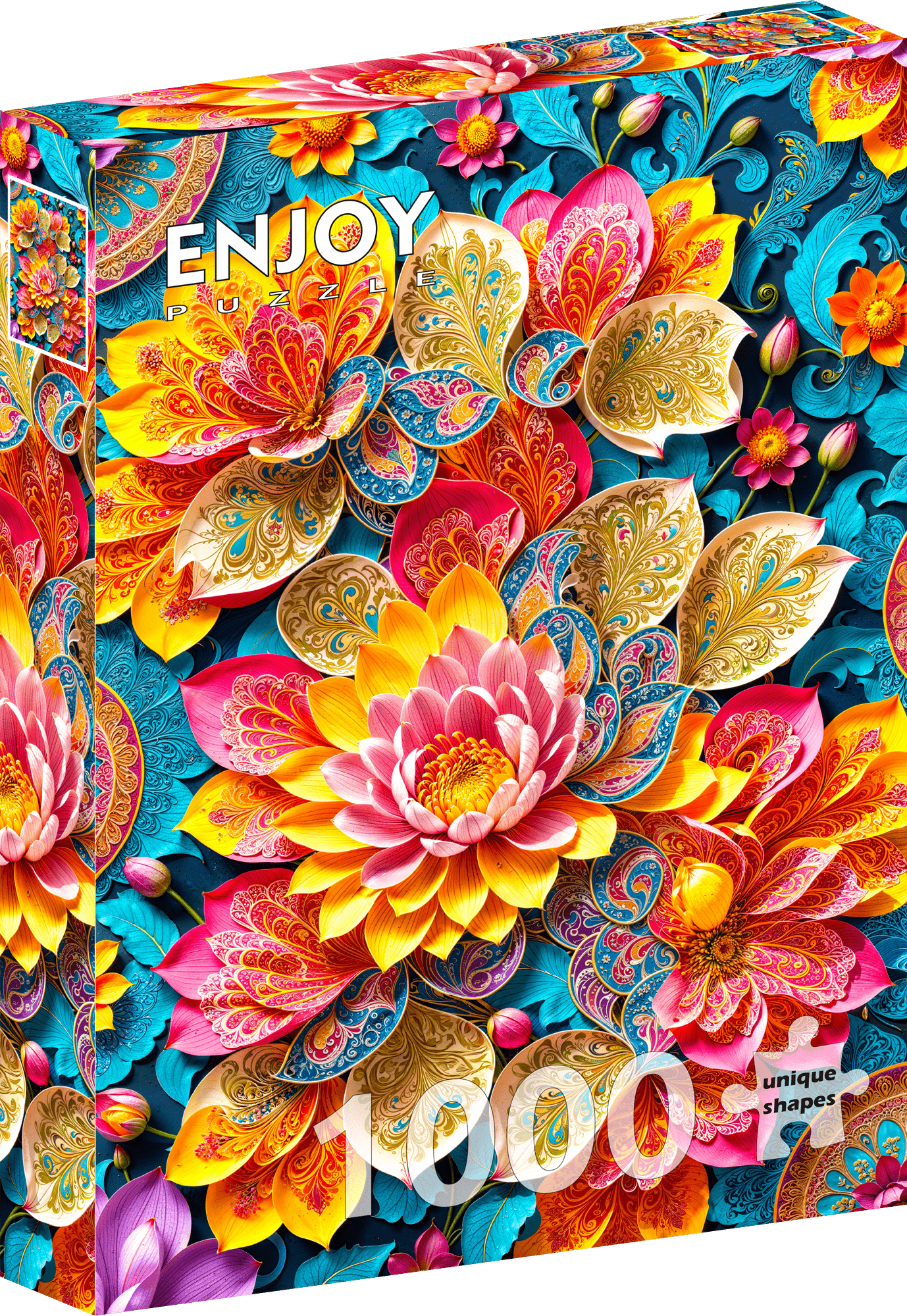 Elegáns tavirózsák Enjoy 1000 darabos kirakó puzzle (EN - 2260) - puzzlegarden
