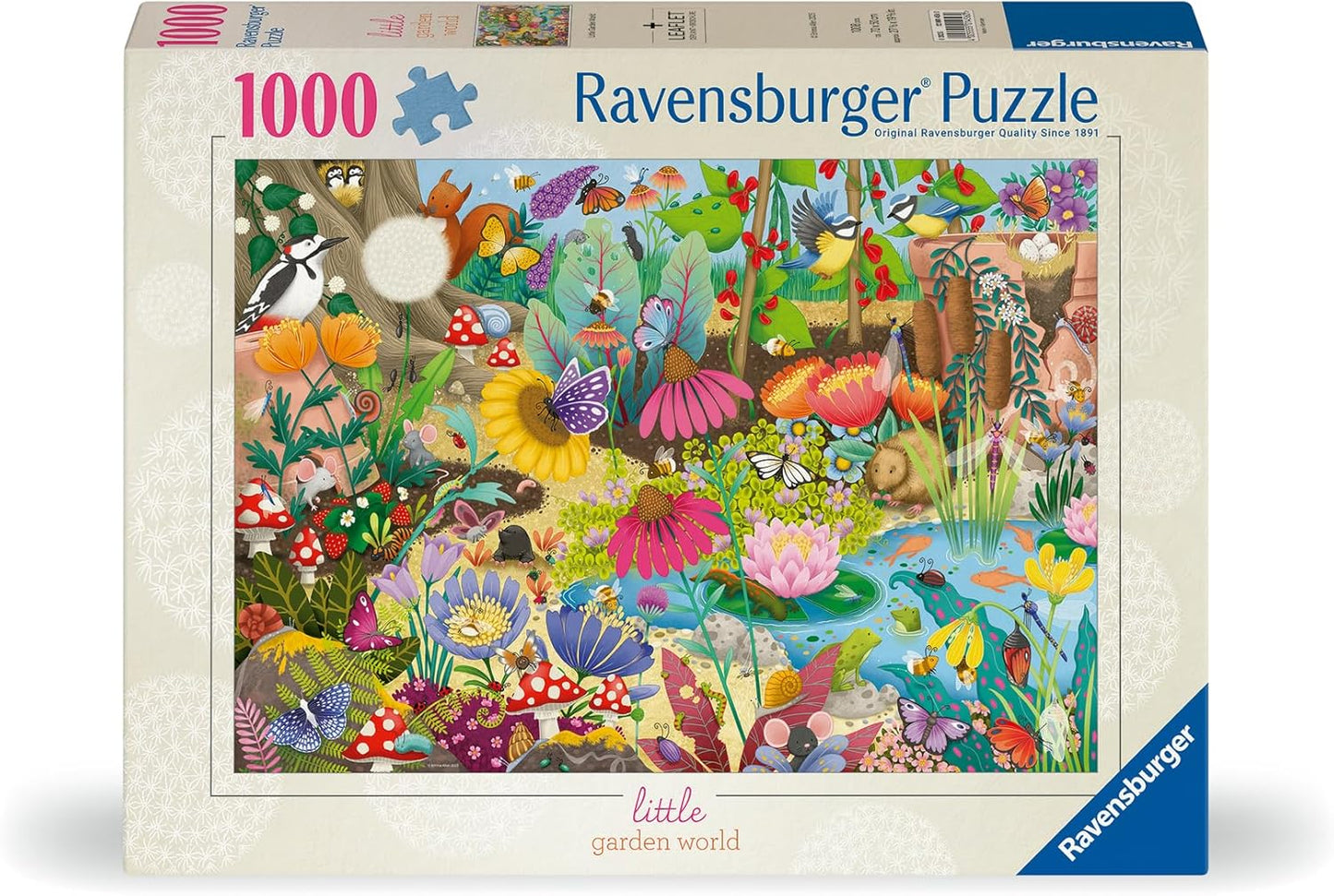 Élet a kertben Ravensburger 1000 darabos kirakó puzzle (RA - 12001456) - puzzlegarden