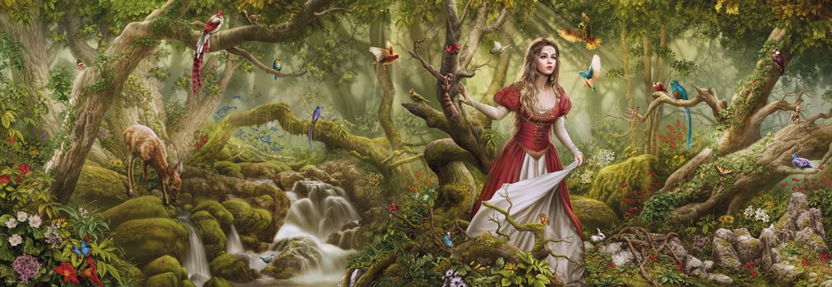 Elfeledett erdő - panoráma HEYE 1000 darabos kirakó puzzle (HE - 29869) - puzzlegarden