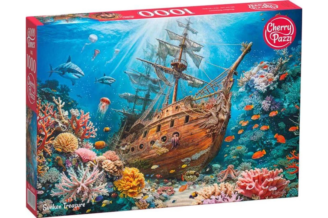 Elsüllyedt kincs Cherry Pazzi 1000 darabos kirakó puzzle (CP - 30820) - puzzlegarden