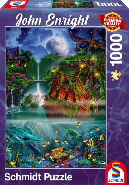 Elsüllyedt kincs Schmidt Spiele 1000 darabos kirakó puzzle (SCH - 59685) - puzzlegarden
