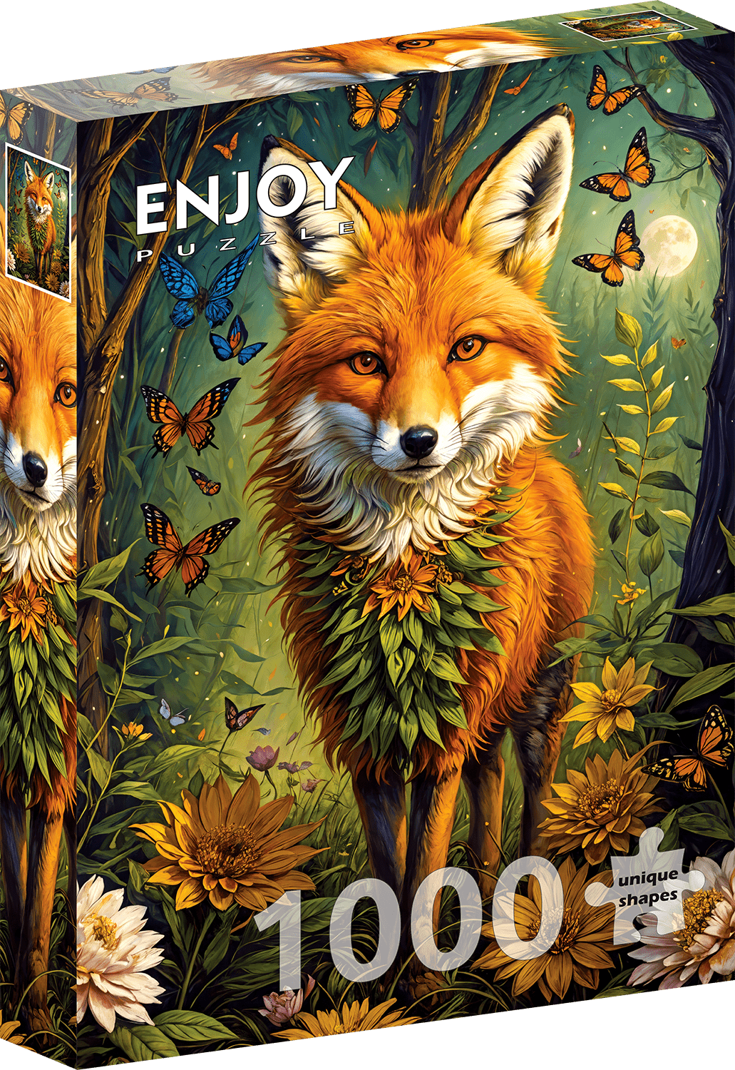 Elvarázsolt Róka Enjoy 1000 darabos kirakó puzzle (EN - 2162) - puzzlegarden