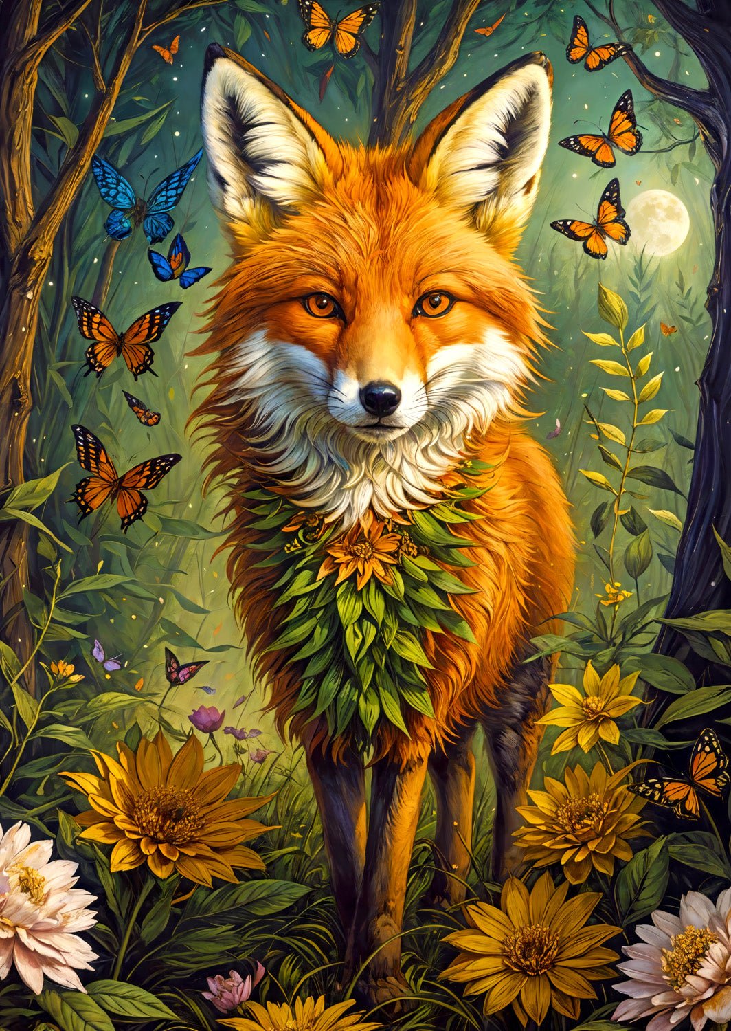 Elvarázsolt Róka Enjoy 1000 darabos kirakó puzzle (EN - 2162) - puzzlegarden