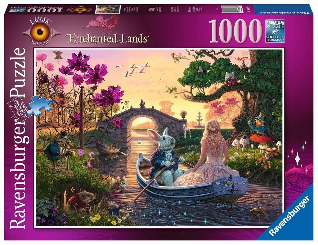 Elvarázsolt Világok - Csodaország Ravensburger 1000 darabos kirakó puzzle (RA - 16962) - puzzlegarden