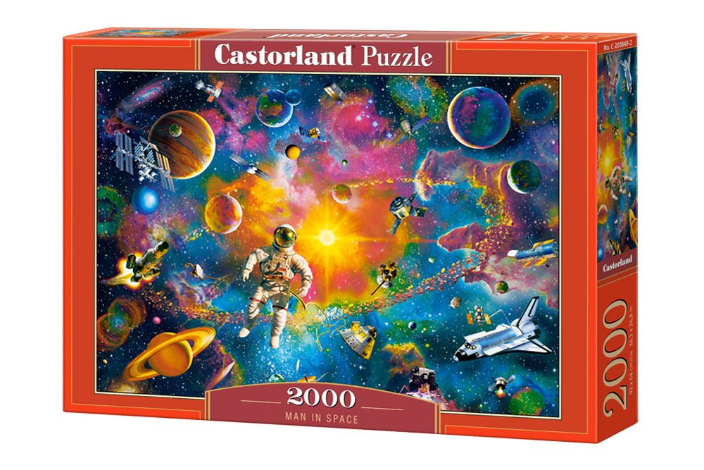 Ember az űrben Castorland 2000 darabos kirakó puzzle (C - 200849) - puzzlegarden