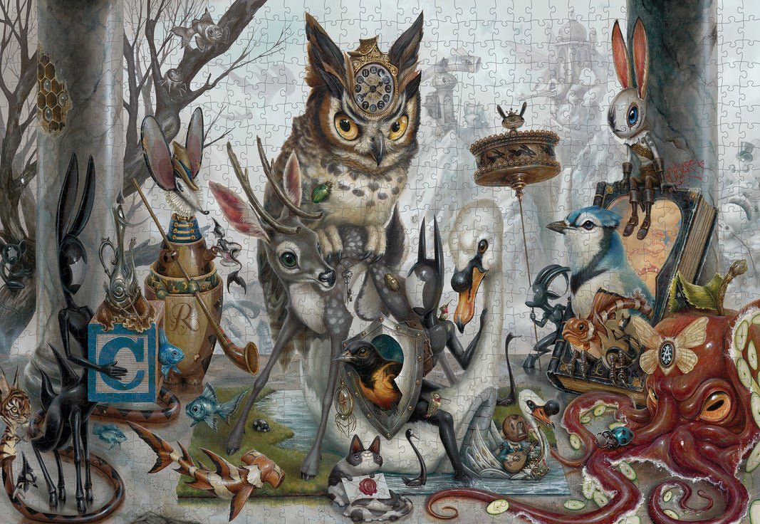 Engedd be a külvilágot Pomegranate 1000 darabos kirakó puzzle (POM - AA1158) - puzzlegarden