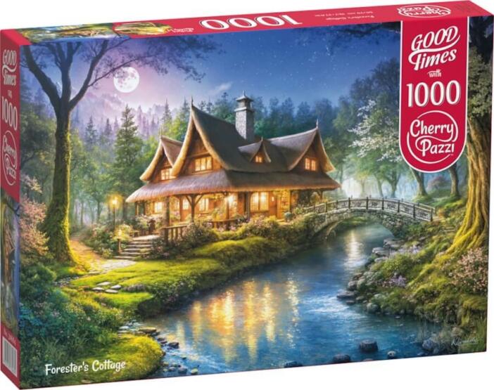Erdei házikó Cherry Pazzi 1000 darabos kirakó puzzle (CP - 30684 5903728730684) - puzzlegarden