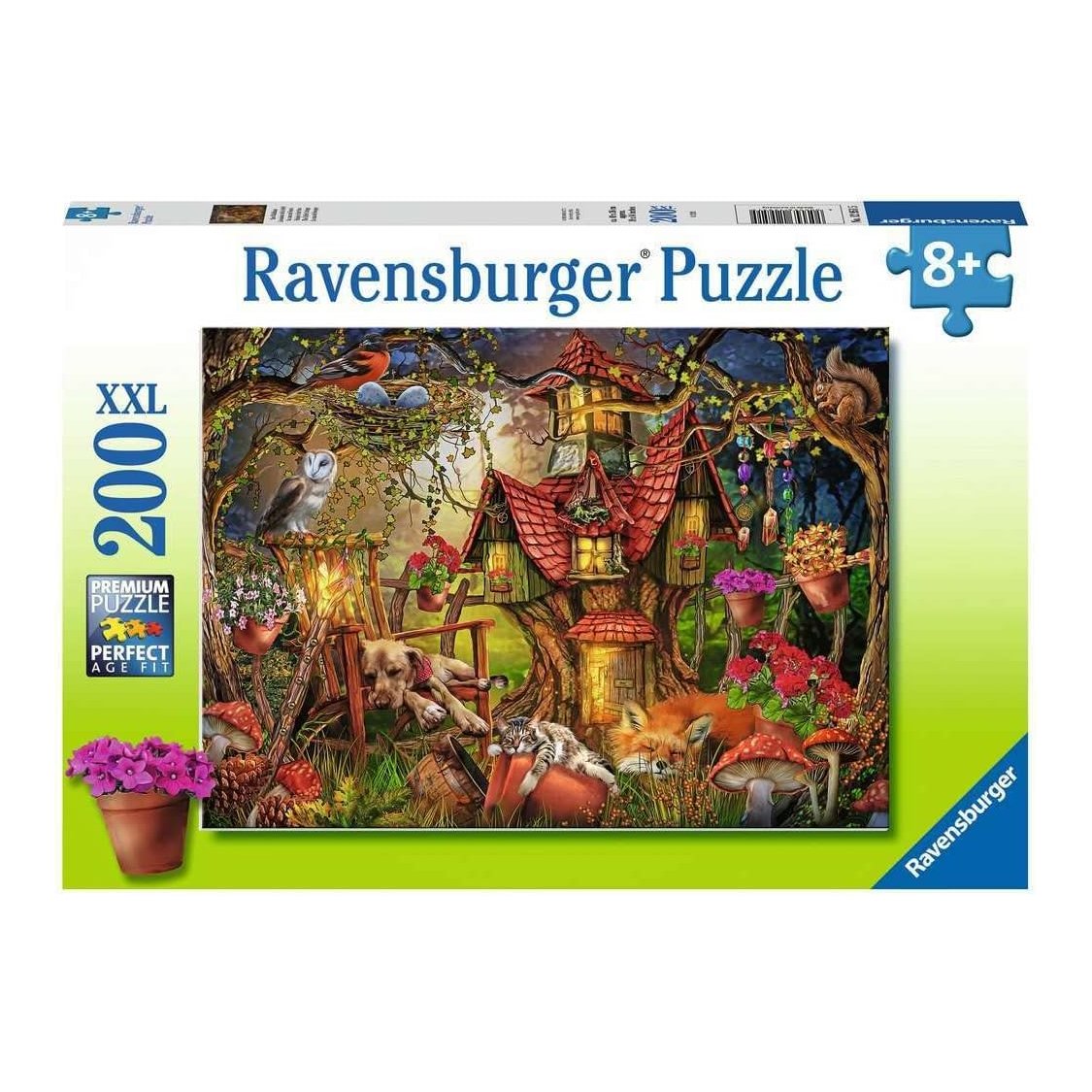 Erdei Házikó Ravensburger 200 darabos kirakó puzzle (RA - 12951) - puzzlegarden