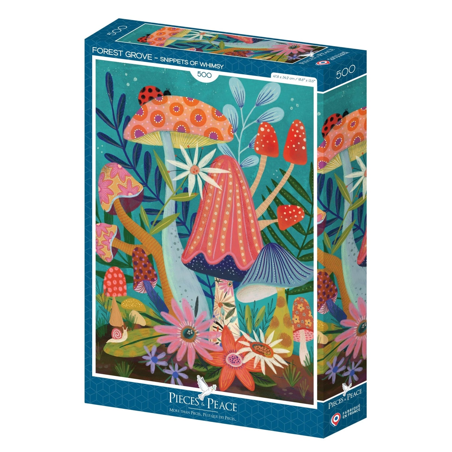 Erdei liget Pieces & Peace 500 darabos kirakó puzzle (PaP - 0148) - puzzlegarden
