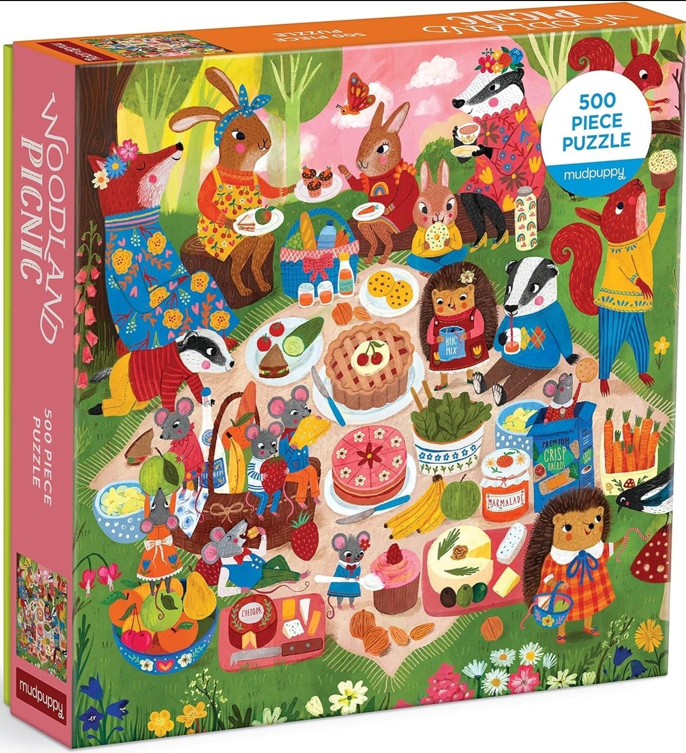 Erdei Piknik Mudpuppy 500 darabos kirakó puzzle (GA - M050922D - WP) - puzzlegarden