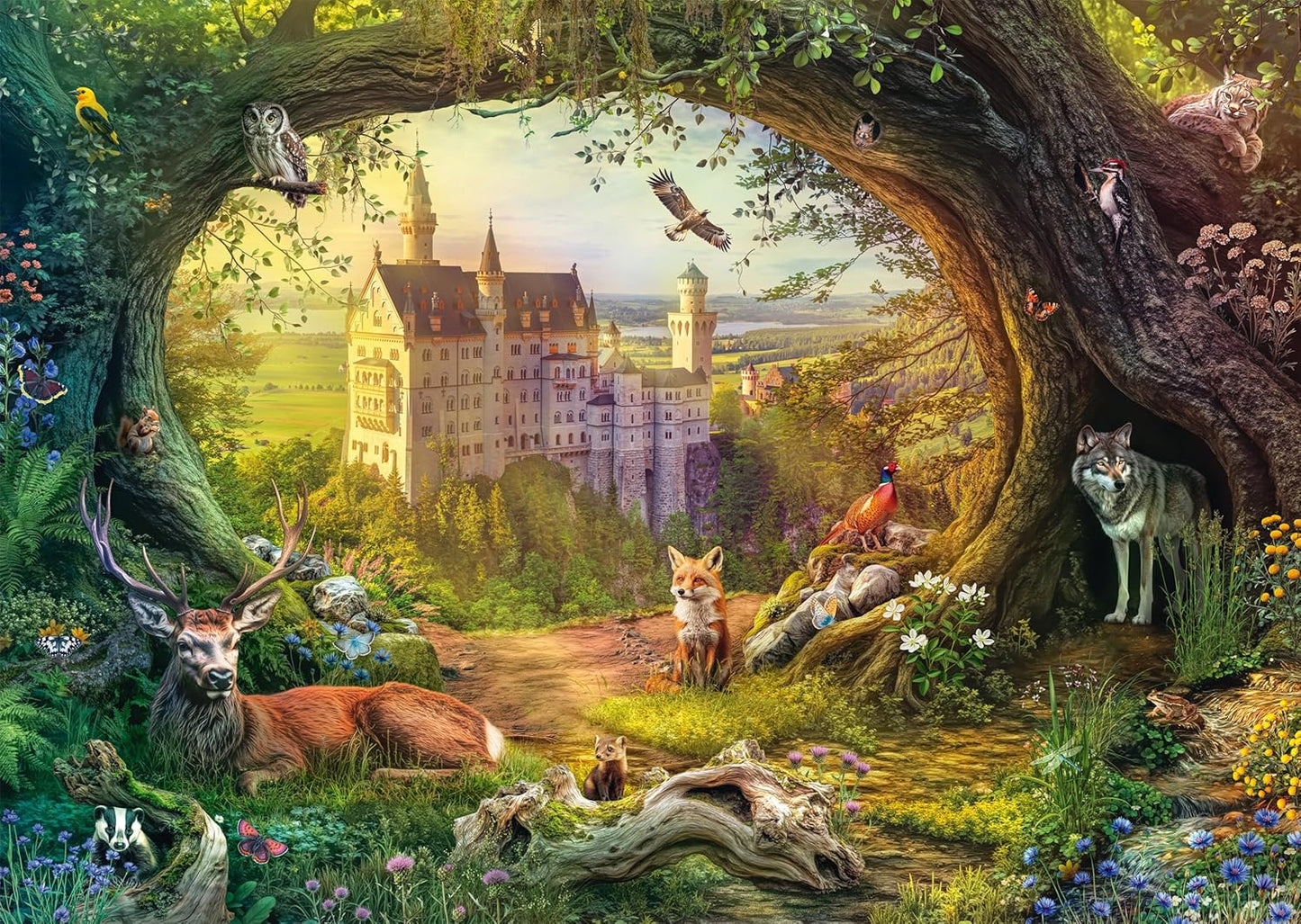 Erdei varázslat Schmidt Spiele 1000 darabos kirakó puzzle (SCH - 58878) - puzzlegarden