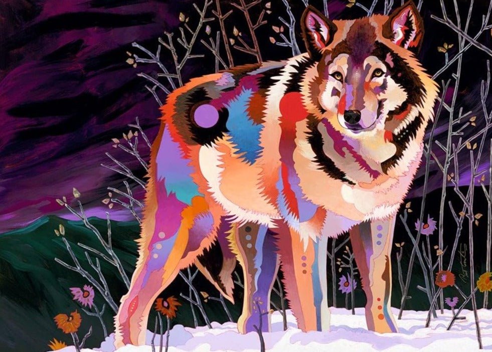 Értékes állatok - Éjjeli Farkas HEYE 1000 darabos kirakó puzzle (HE - 29939) - puzzlegarden