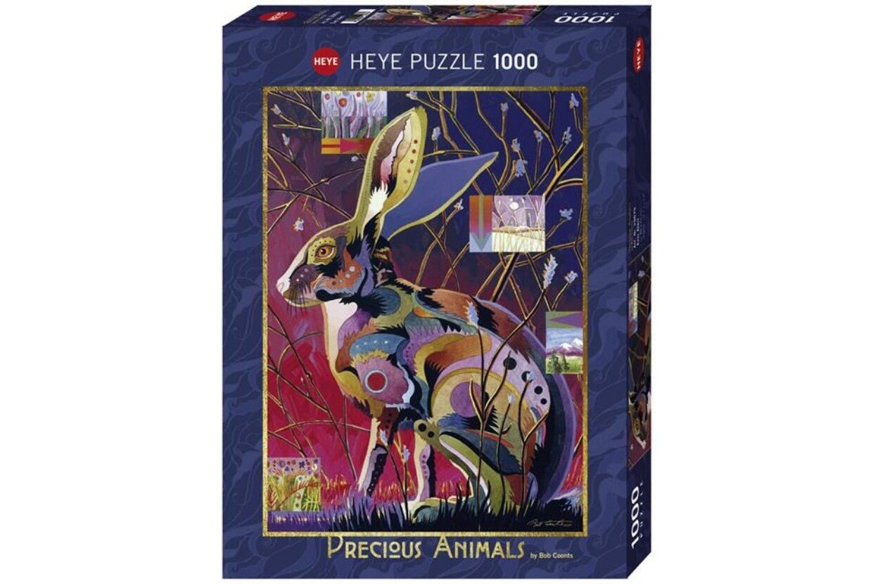 Értékes állatok - Vadnyúl HEYE 1000 darabos kirakó puzzle (HE - 29879) - puzzlegarden