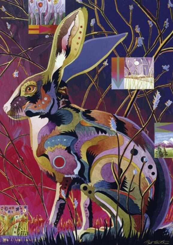 Értékes állatok - Vadnyúl HEYE 1000 darabos kirakó puzzle (HE - 29879) - puzzlegarden