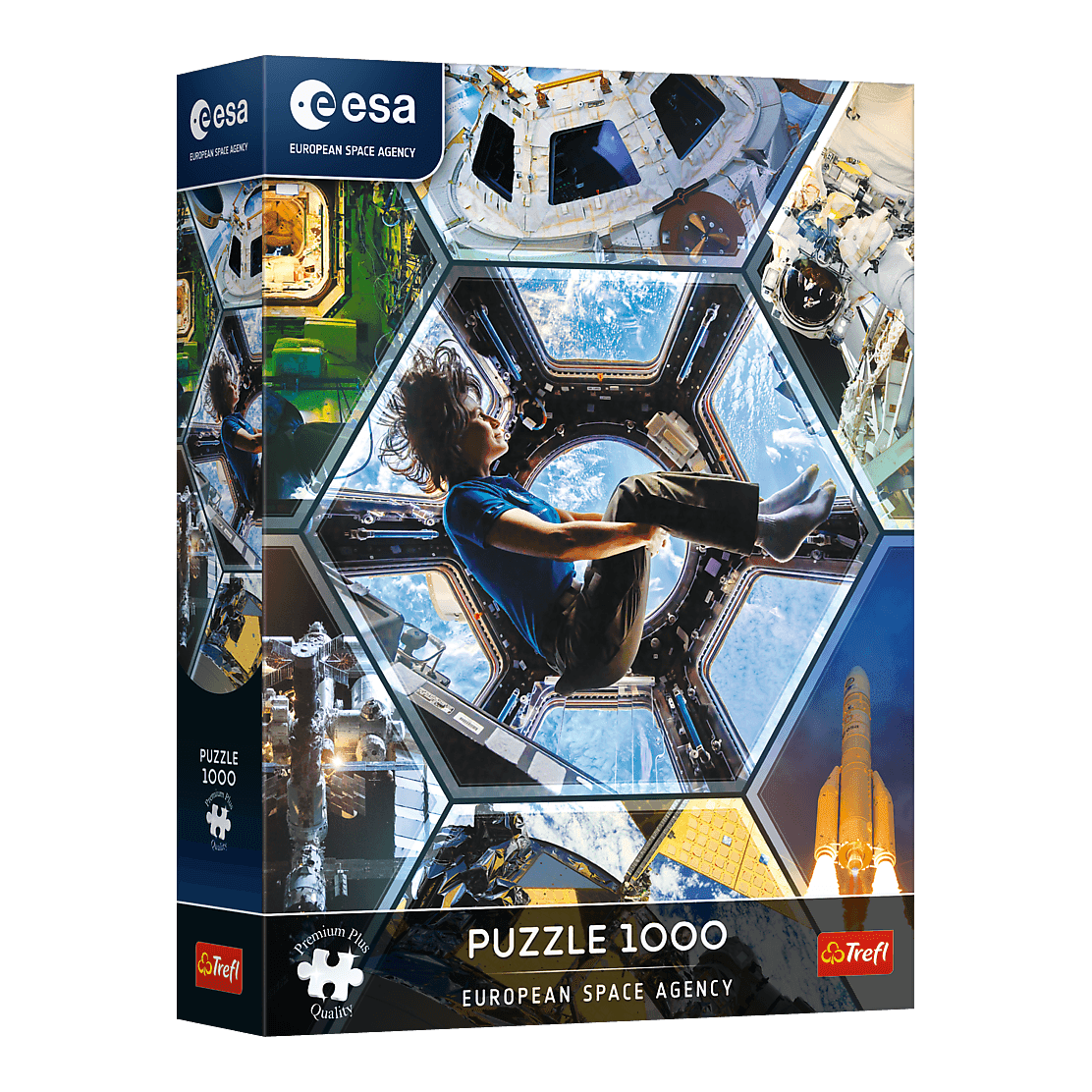 ESA: Űrmissziók Trefl 1000 darabos kirakó puzzle (TR-12180) - puzzlegarden