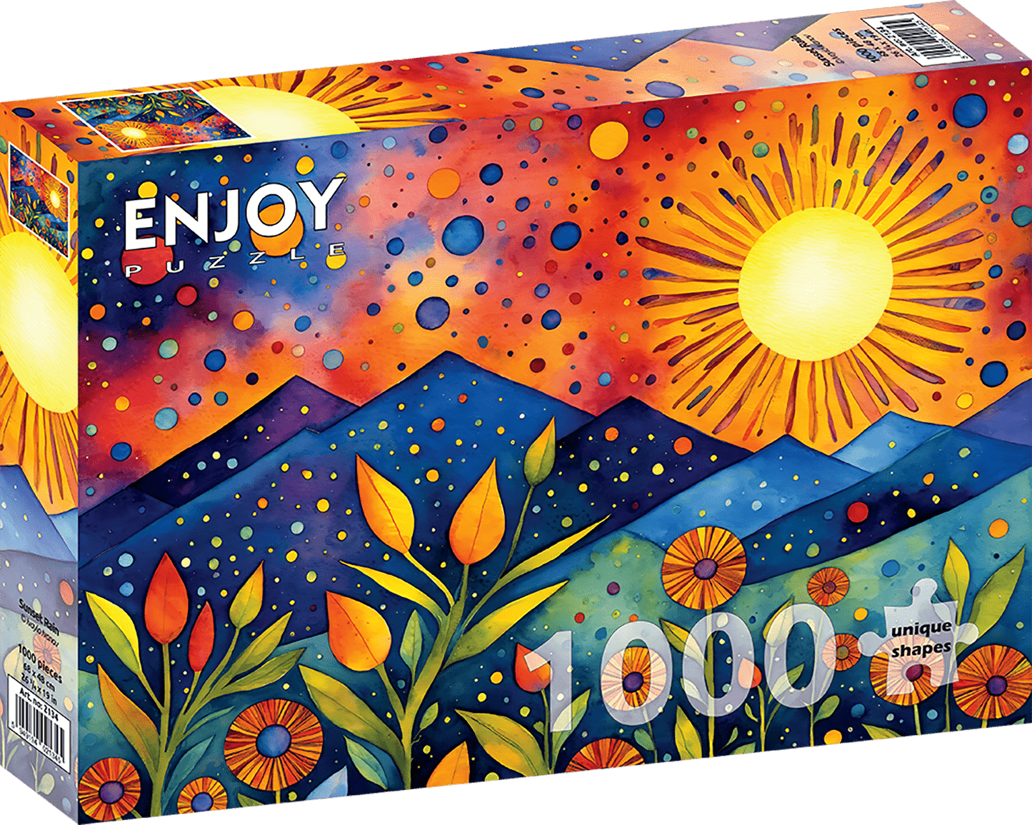 Esős Naplemente Enjoy 1000 darabos kirakó puzzle (EN - 2134) - puzzlegarden