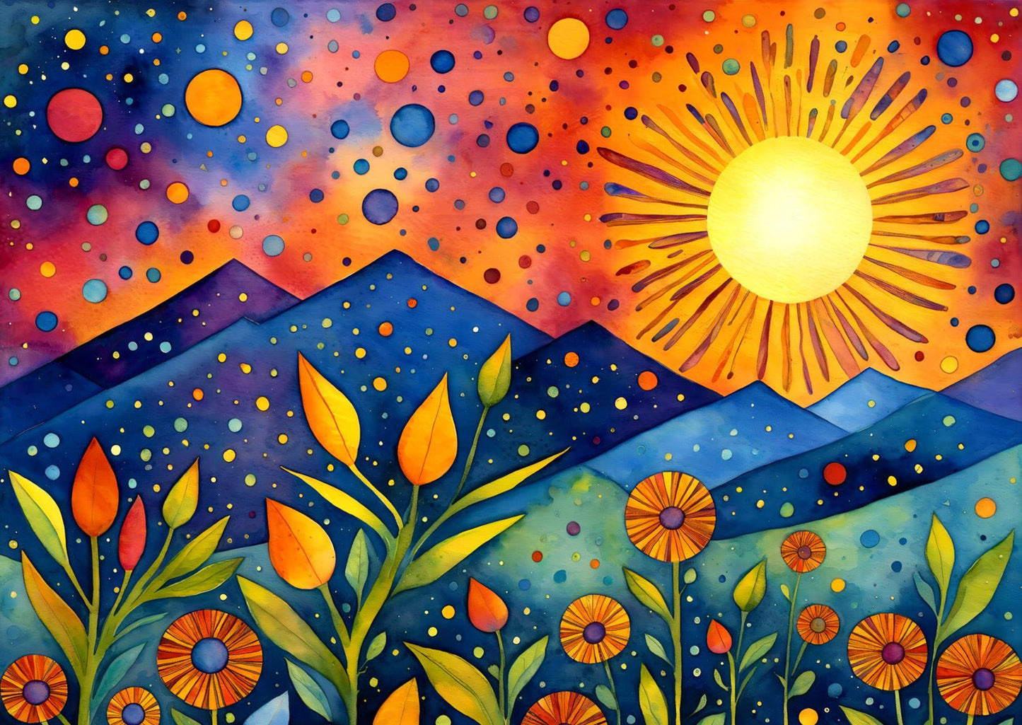 Esős Naplemente Enjoy 1000 darabos kirakó puzzle (EN - 2134) - puzzlegarden