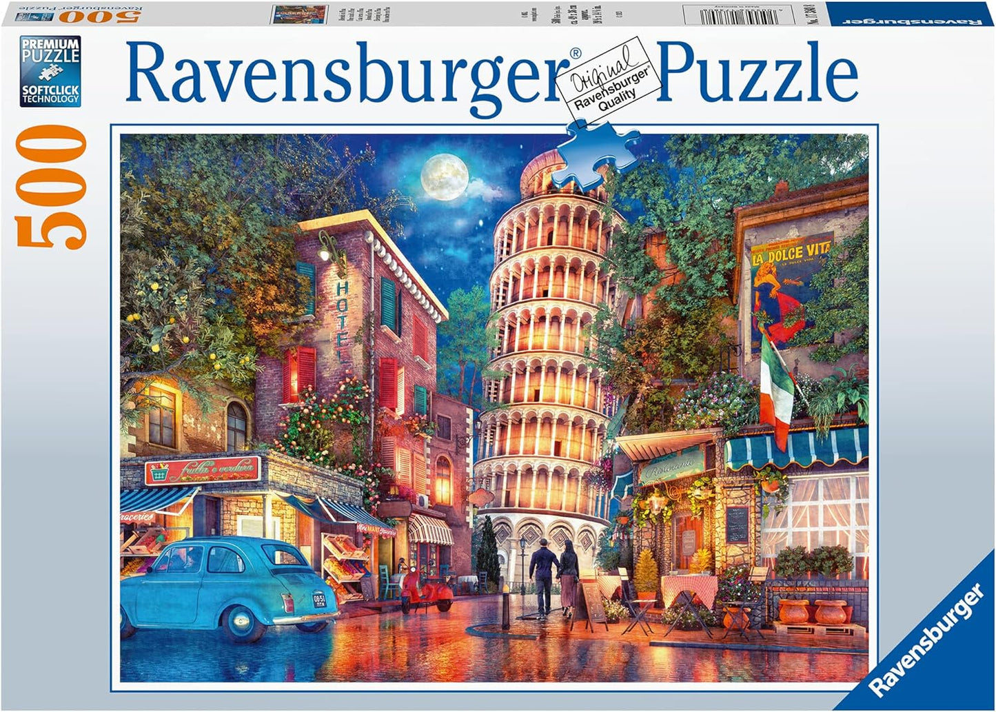 Este Pisa - ban Ravensburger 500 darabos kirakó puzzle (RA - 17380) - puzzlegarden