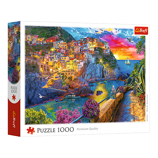 Esti séta Cinque Terrében Trefl 1000 darabos kirakó puzzle (TR-10982) - puzzlegarden