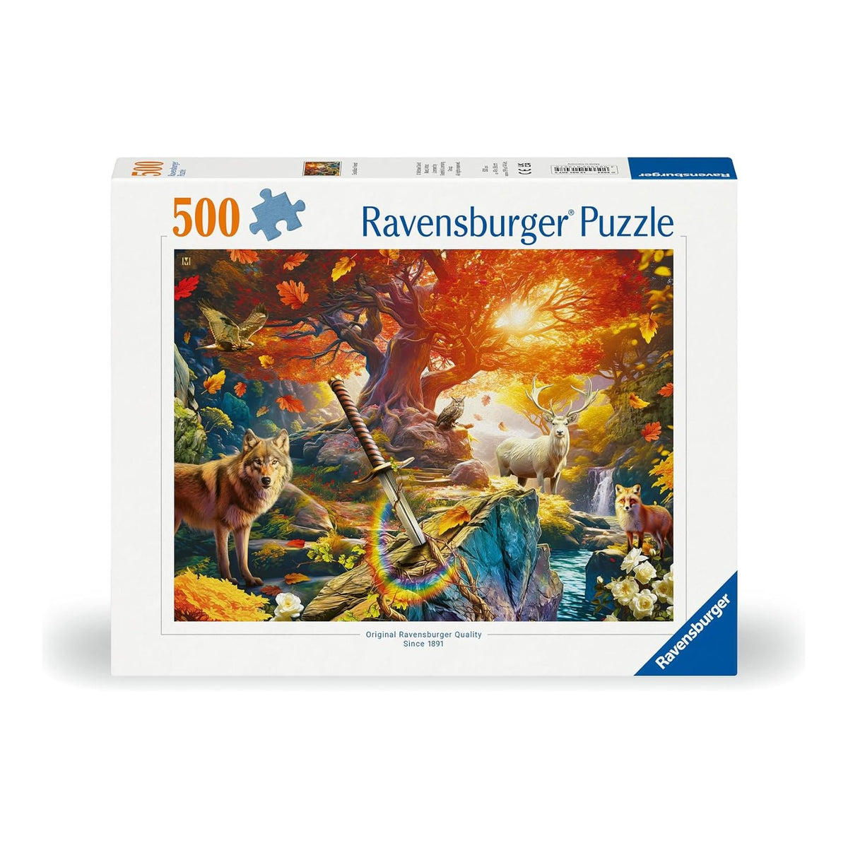 Excalibur erdő Ravensburger 500 darabos kirakó puzzle (RA - 12001307) - puzzlegarden