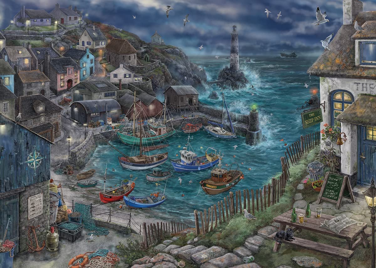 EXIT - A Magányos Világítótorony Ravensburger 759 darabos kirakó puzzle (RA - 17365) - puzzlegarden
