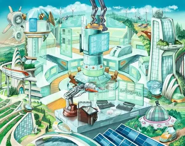 EXIT Circle - Anno 2083 Ravensburger 919 darabos kirakó puzzle (RA - 12001183) - puzzlegarden