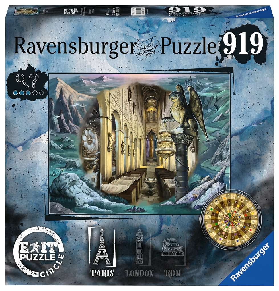 EXIT Circle - Párizs Ravensburger 919 darabos kirakó puzzle (RA - 17304) - puzzlegarden